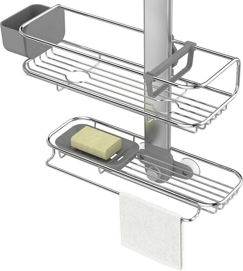Simplehuman PLUS Caddy de Douche avec support