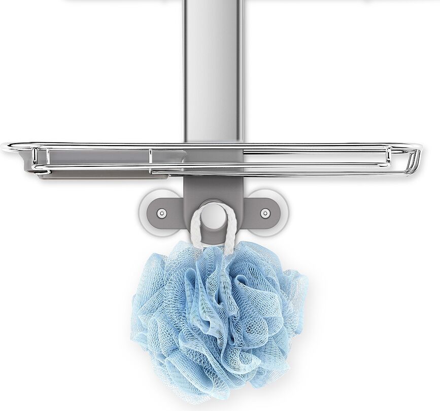 Simplehuman PLUS Ράφια Ντουζ, με κρεμάστρα