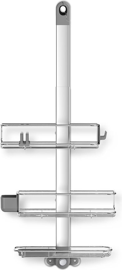 Simplehuman PLUS Ράφια Ντουζ, με κρεμάστρα