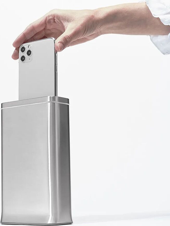 Simplehuman Naprava za dezinfekcijo telefona, grafitna