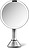Simplehuman Sensorspegel 20 cm, silver, med ljusreglering