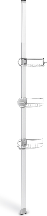 Simplehuman Stalak za tuš podesivi 244 cm