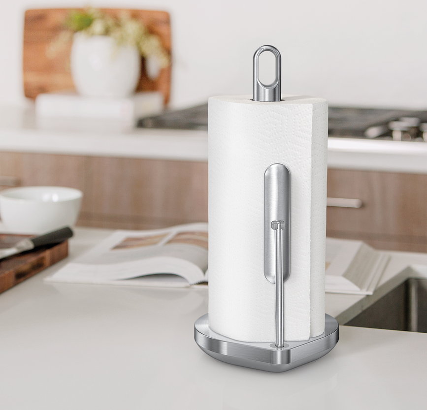 Simplehuman Stojalo za papirnate brisače, 38 cm, nerjaveče jeklo