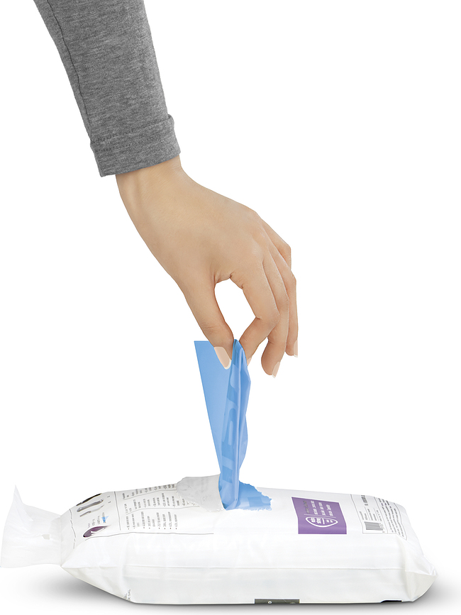 Simplehuman Vrečke za smeti, velikost V, 16-18 l, modre, 20 kosov