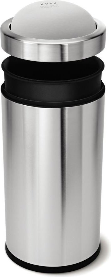 Simplehuman Stainless Steel Swing Top Trash Can