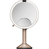 Trio Mirror with sensor adjustment pink gold
