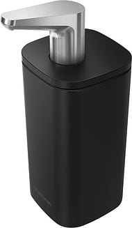 Ziepju dozators Simplehuman matēts melns 295 ml