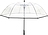 Parapluie de Golf, transparent, noir