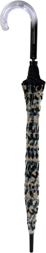 Parasol Leopard przezroczysty