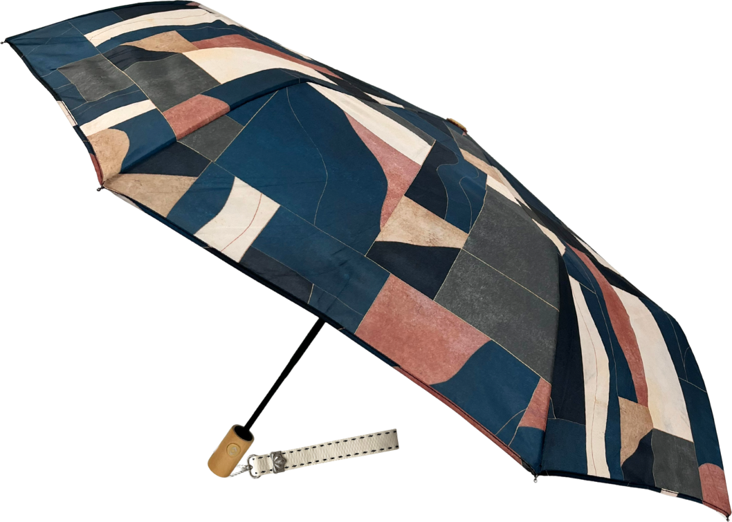 Regenschirm Geometrie automatisch, farbig