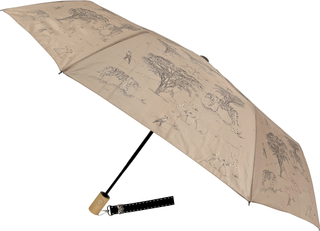 Regenschirm Savane automatisch, beige