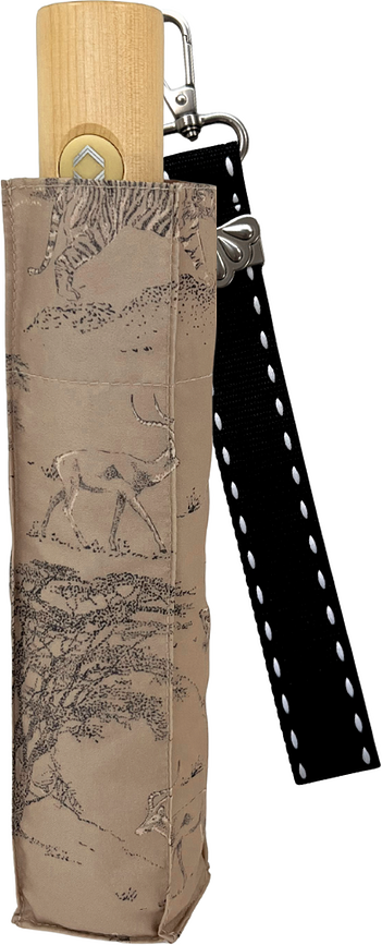 Regenschirm Savane automatisch, beige