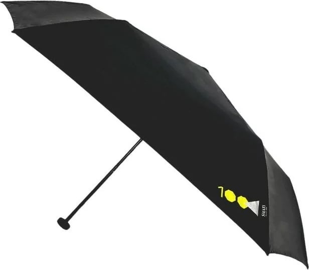 Smati Kleiner Regenschirm, schwarz