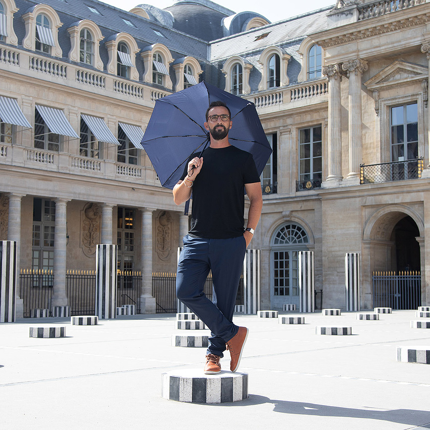 Smati Ομπρέλα αυτόματη, με σχέδιο νιφάδων