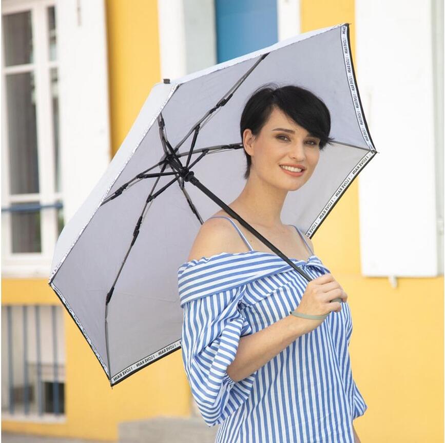 Smati Parapluie automatique, à motif de pétales