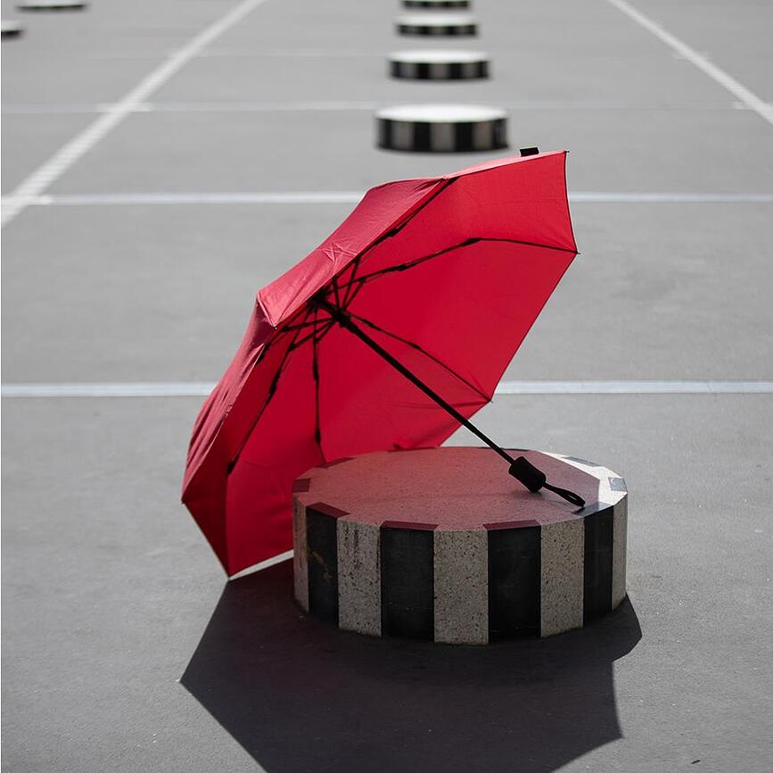 Smati Parapluie automatique, à motif de pétales