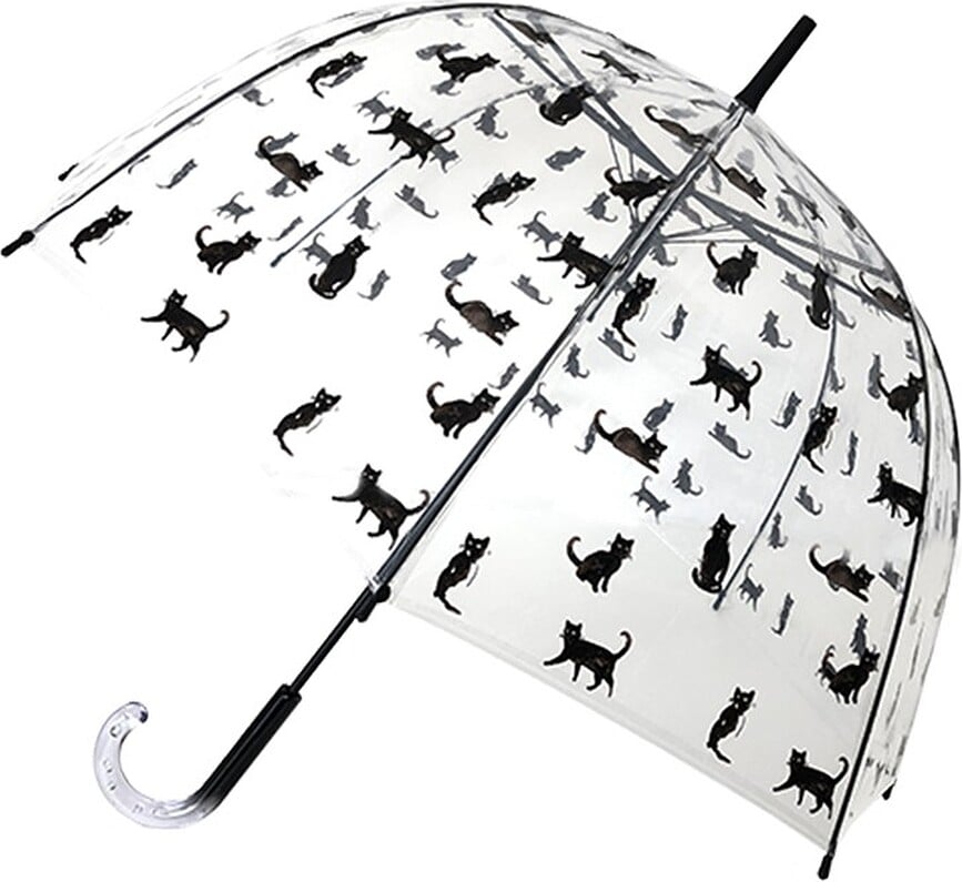 Smati Parapluie Cloche, à motif de chats