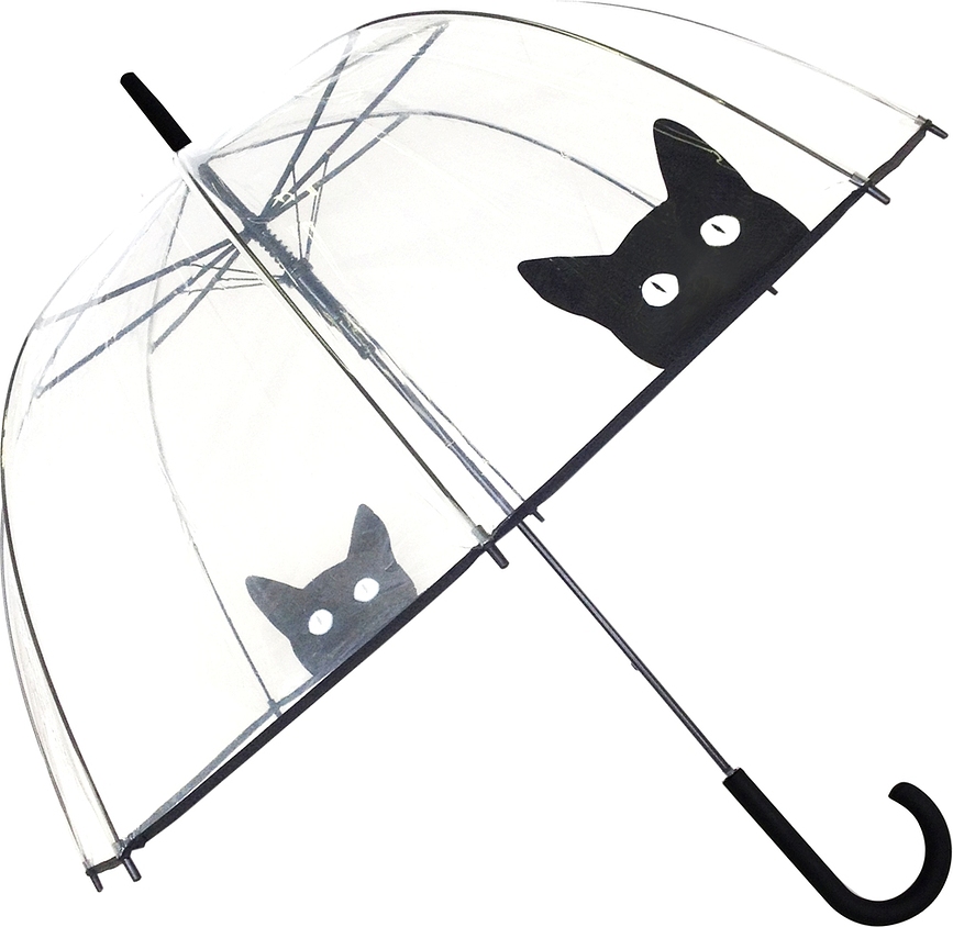 Smati Parapluie cloche, motif chat