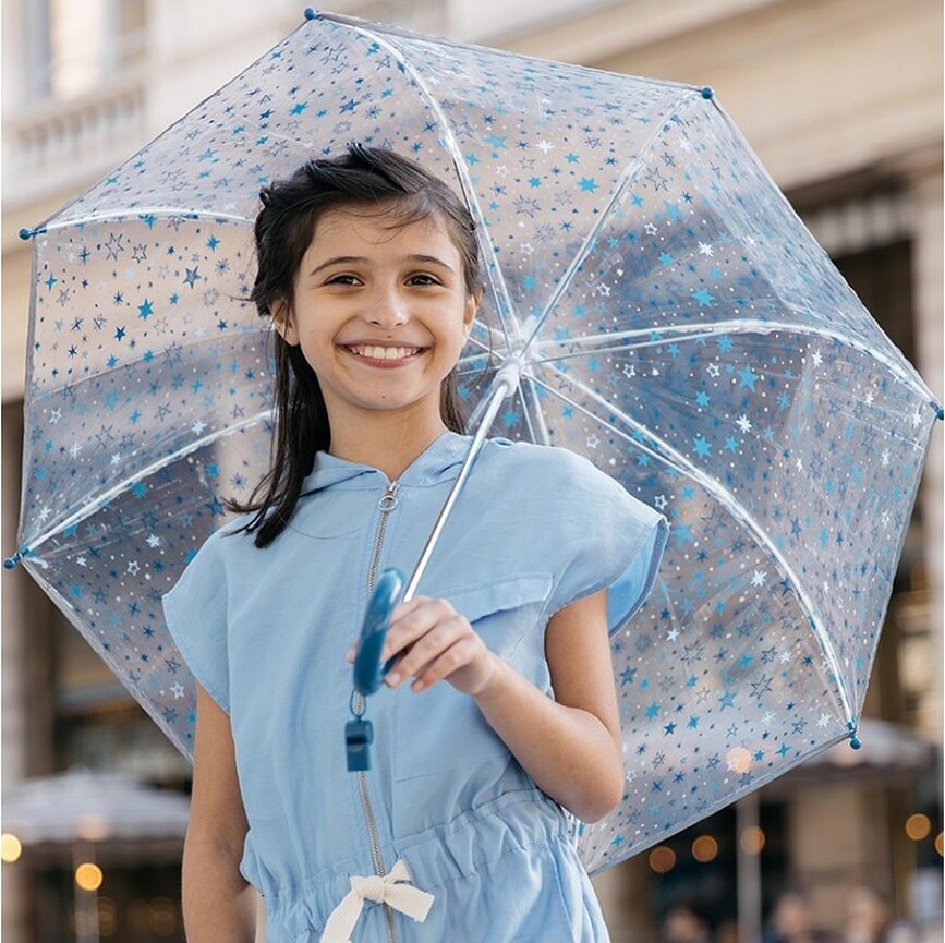 Smati Parapluie Enfant, motif chien, avec sifflet