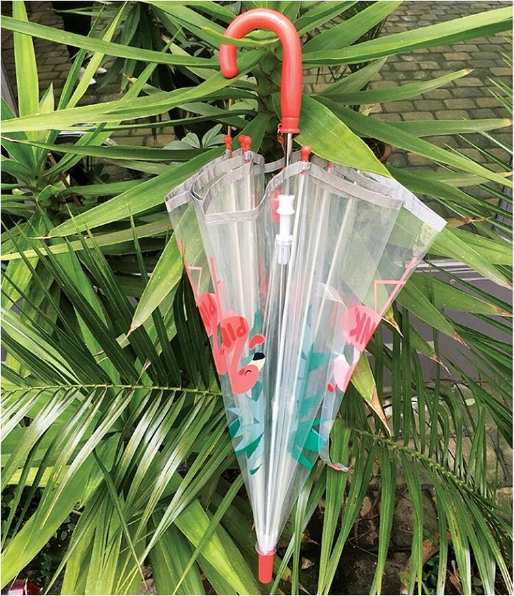 Smati Parapluie Enfant, motif chien, avec sifflet