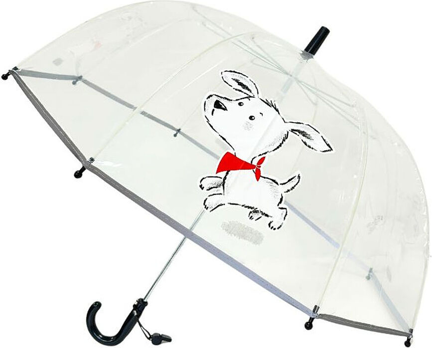 Smati Parapluie Enfant, motif chien, avec sifflet