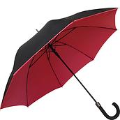 Smati Regenschirm rot aus doppelschichtigem Gewebe