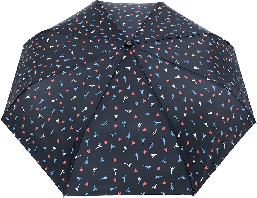 Tour Eiffel Automatic Umbrella, navy blue
