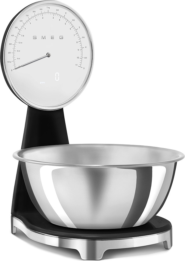 50's Style Balance de Cuisine analogique et numérique, crème