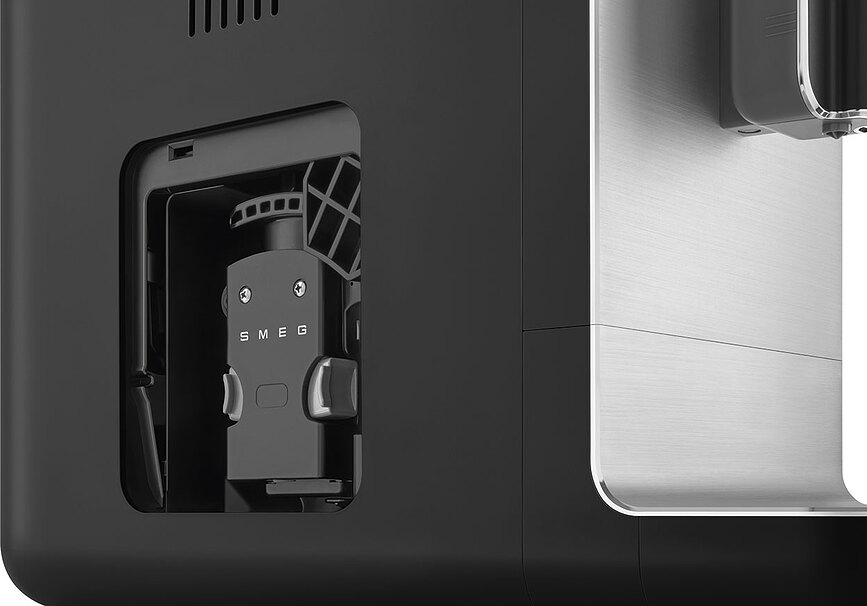 50's Style Basic II Μηχανή Καφέ, στυλ 50's, μαύρη