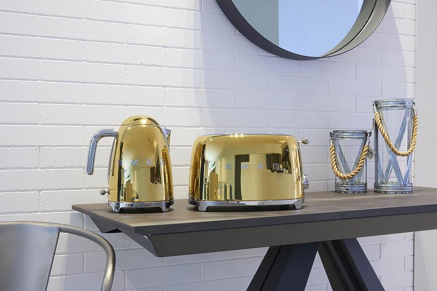 50's Style Bouilloire Électrique, crème