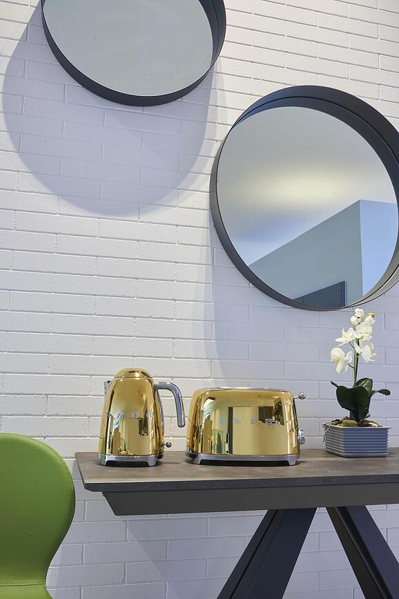 50's Style Grille-pain 2 fentes, blanc