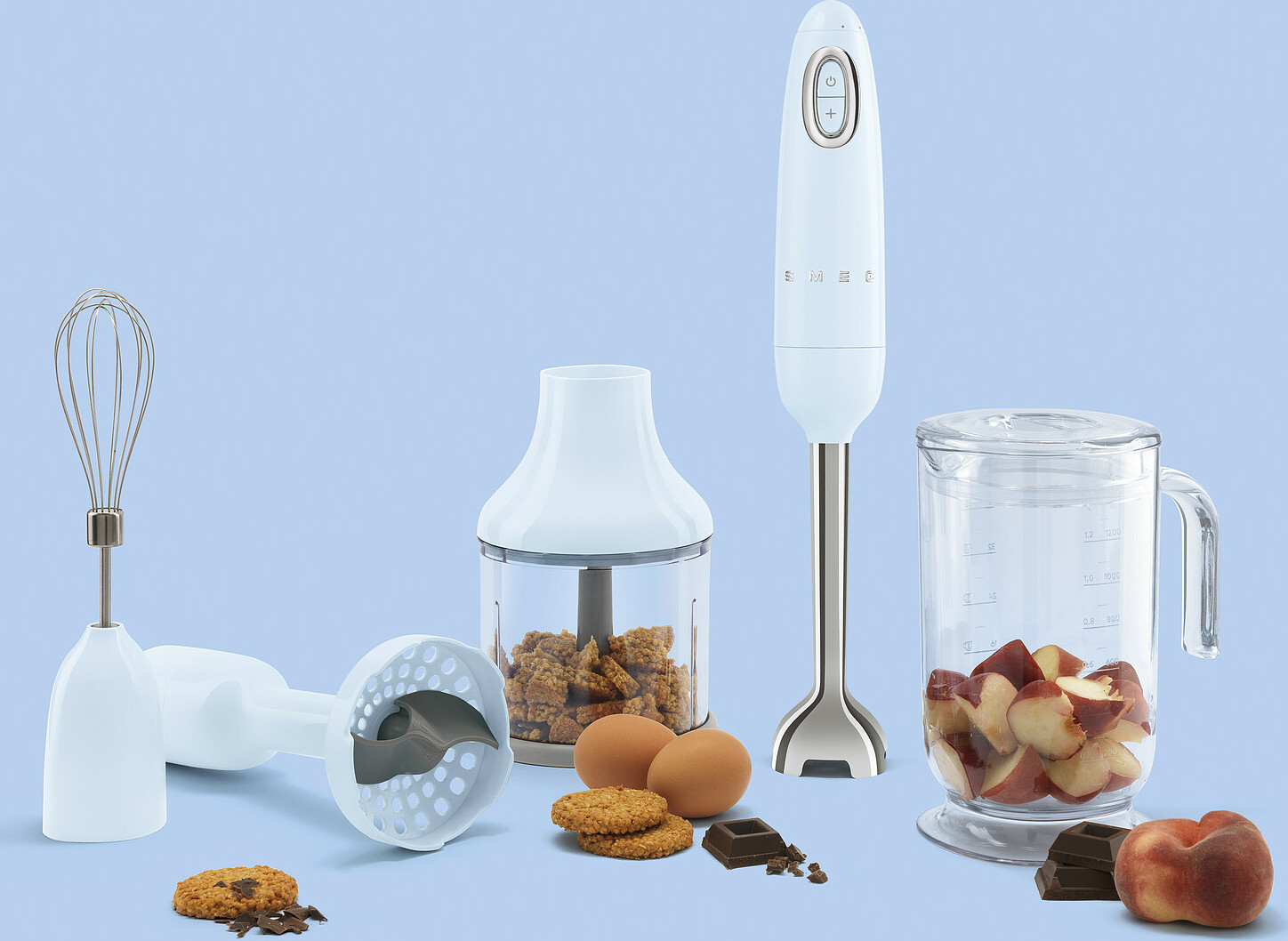 Feed & Foster - The SMEG Hand Blender handles a range of kitchen