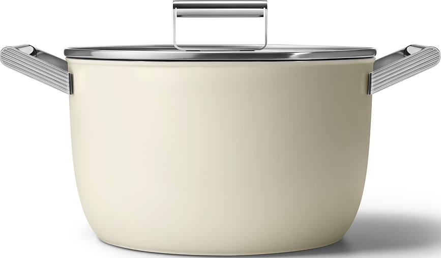 50's Style Lonac 26 cm crveni