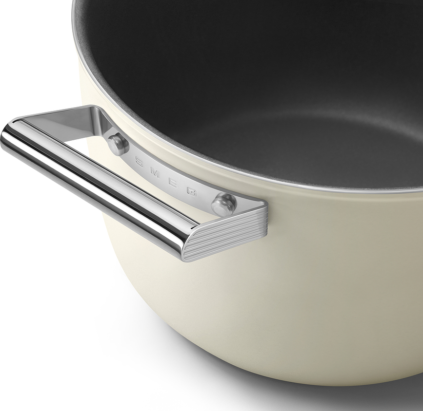 50's Style Lonac 26 cm crveni