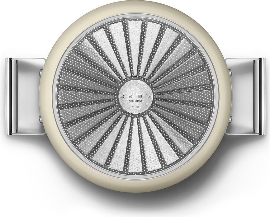 50's Style Lonac 26 cm crveni