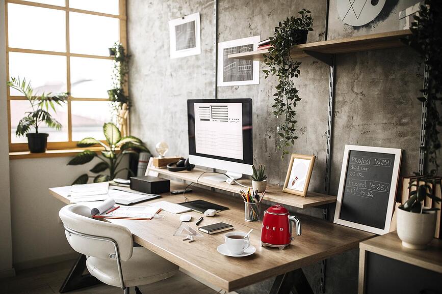 50's Style Mini Grelnik vode električni, mini, kremni