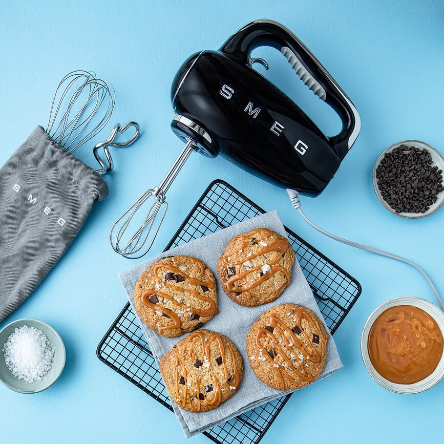 50's Style Μίξερ Χειρός, κρεμ