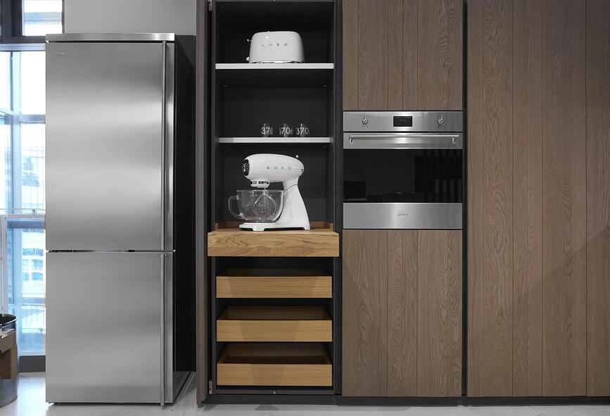 50's Style Toster za 4 rezine, krem