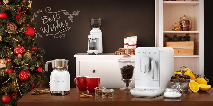 50's Style Penilnik mleka, pastelno modra