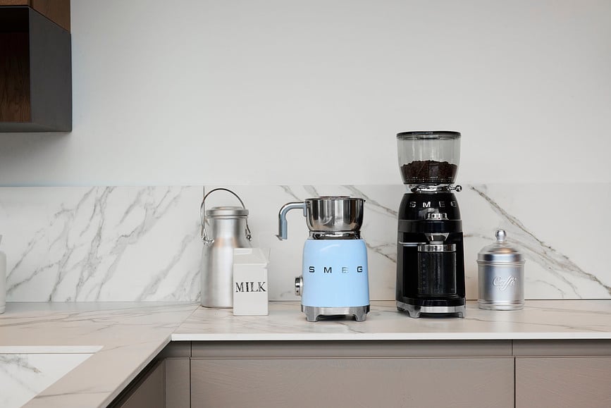 50's Style Pjenilica za Mlijeko bijela