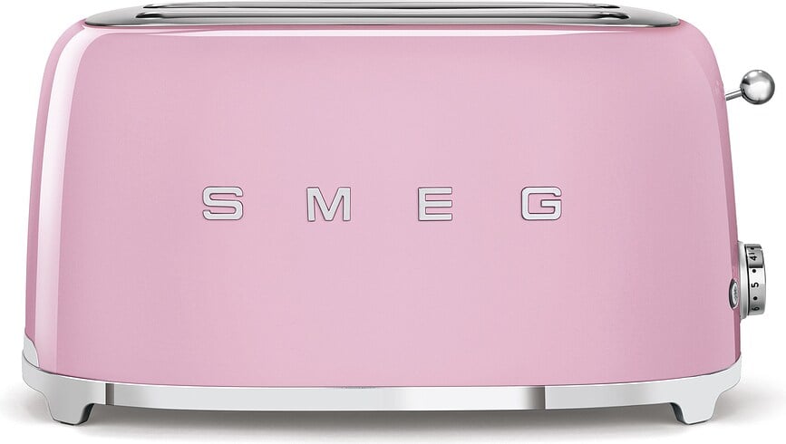 50's Style Toster s 4 utora pastelno roza
