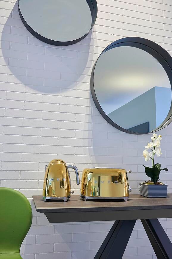 50's Style Toster za 2 kriške kremasti