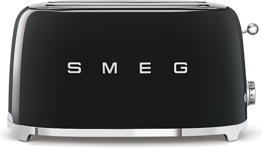 50's Style Toster za 4 kriške crni