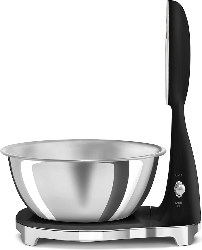 Báscula de Cocina 50's Style, analógica y digital, crema