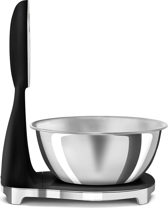 Báscula de Cocina 50's Style, analógica y digital, crema