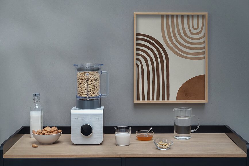 Batidora de vaso Collezione, blanco mate