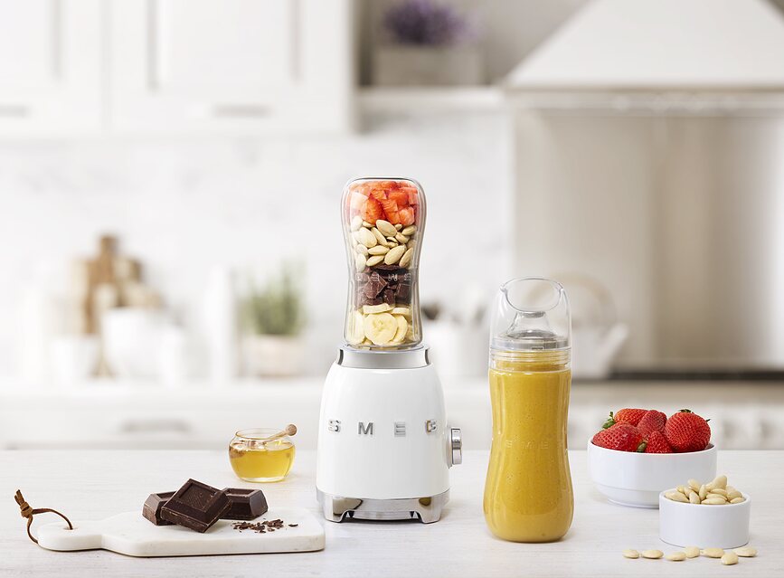Blender Sport 50's Style sort med ekstra flaske