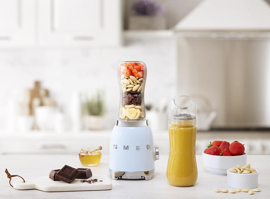 Blender Sport 50's Style sort med ekstra flaske