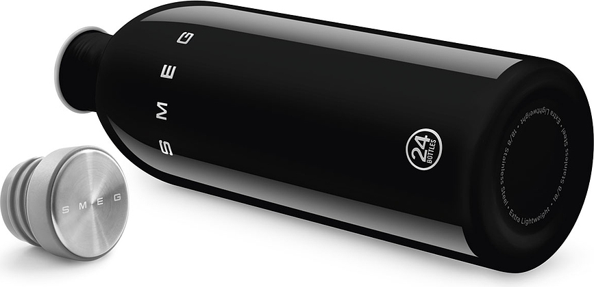 Bouteille d'eau Smeg x 24Bottles 1 L, crème