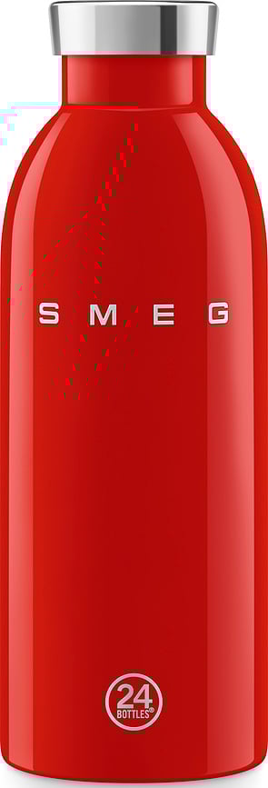 Bouteille isotherme Smeg x 24Bottles 500 ml, rouge